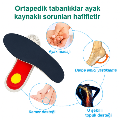 VivaStep Ortopedik Düz Tabanlar için Taban